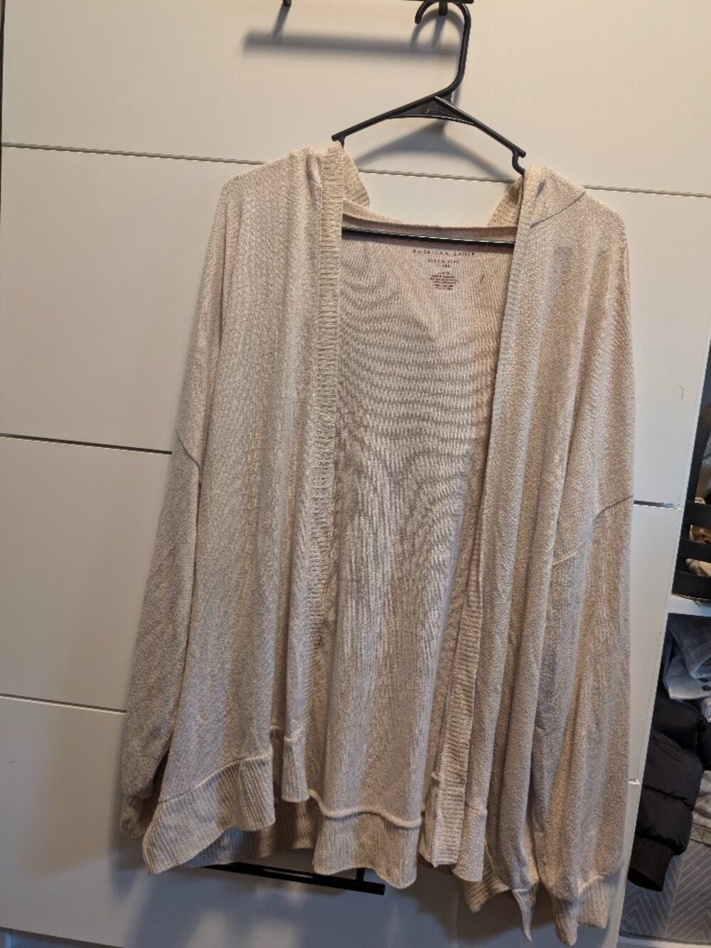 American eagle hooded cardigan